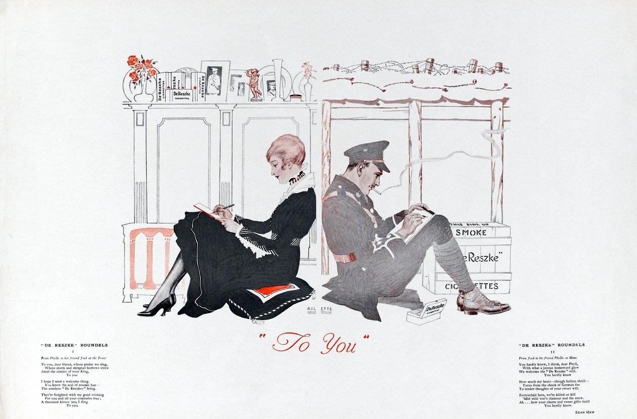 Til dig, 1915 af English School