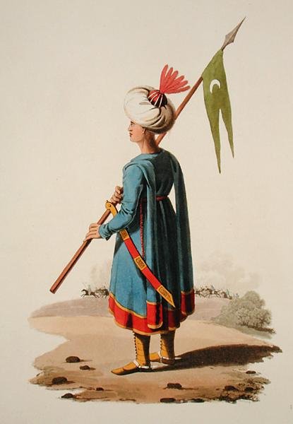 Tyrkisk soldat, fra 