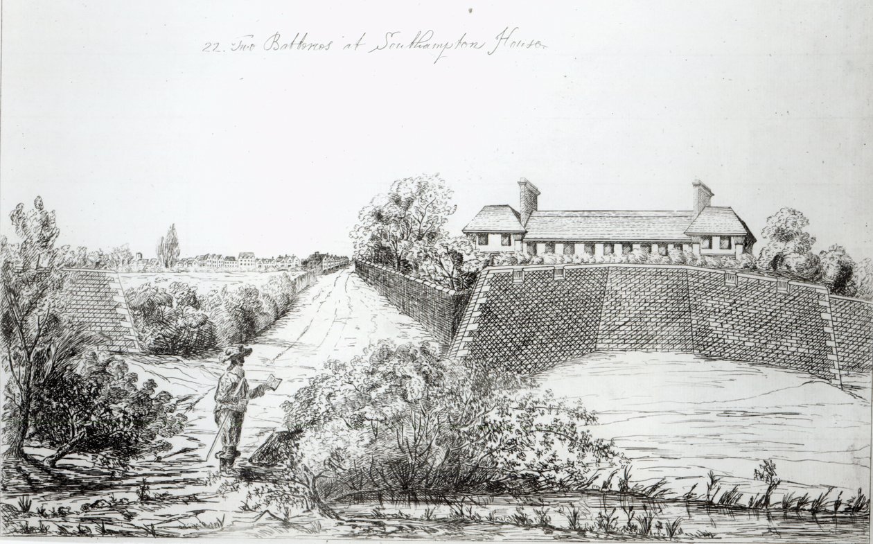 To batterier i Southampton House af English School