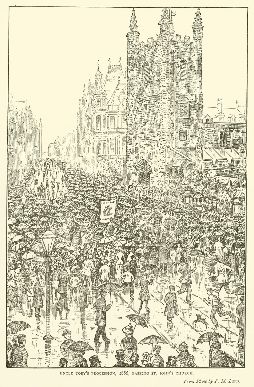 Onkel Tobys procession af English School