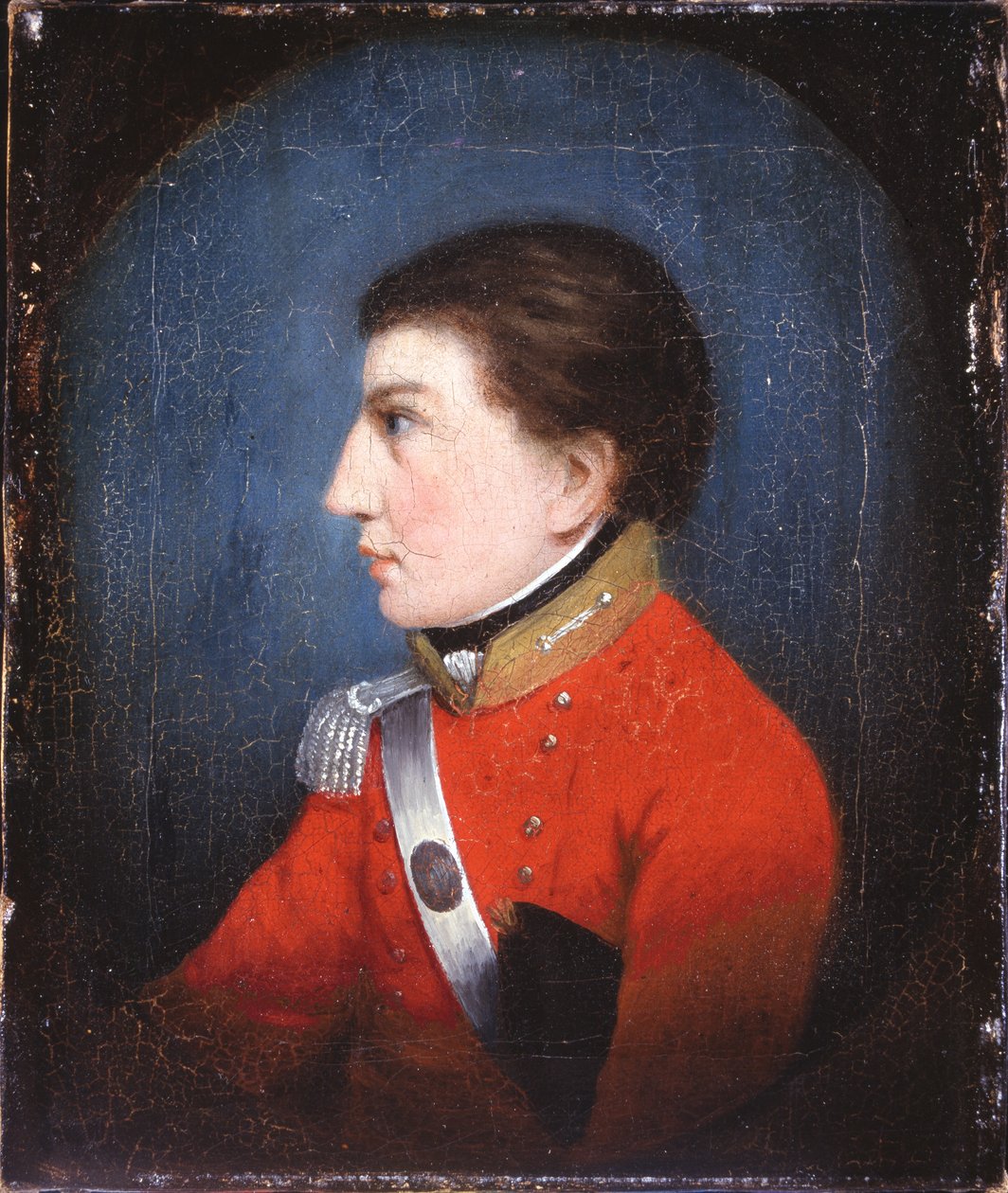 Uidentificeret infanteriofficer, ca. 1800 af English School
