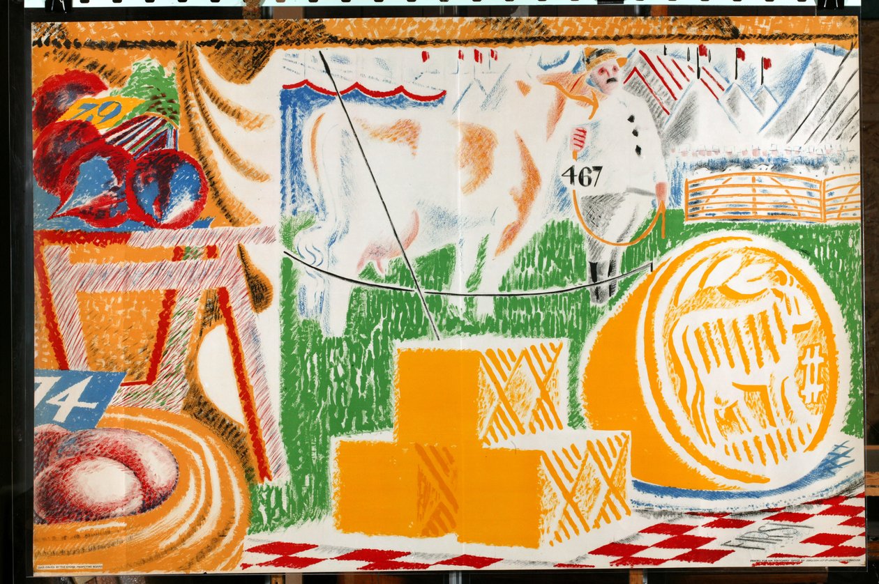 Nimetön, sarjasta "The UK Shows her Produce" [6321241] (väri litho) af English School