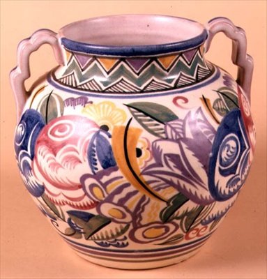Vase af Carter Stabler og Adams, ca. 1930 (keramik) af English School