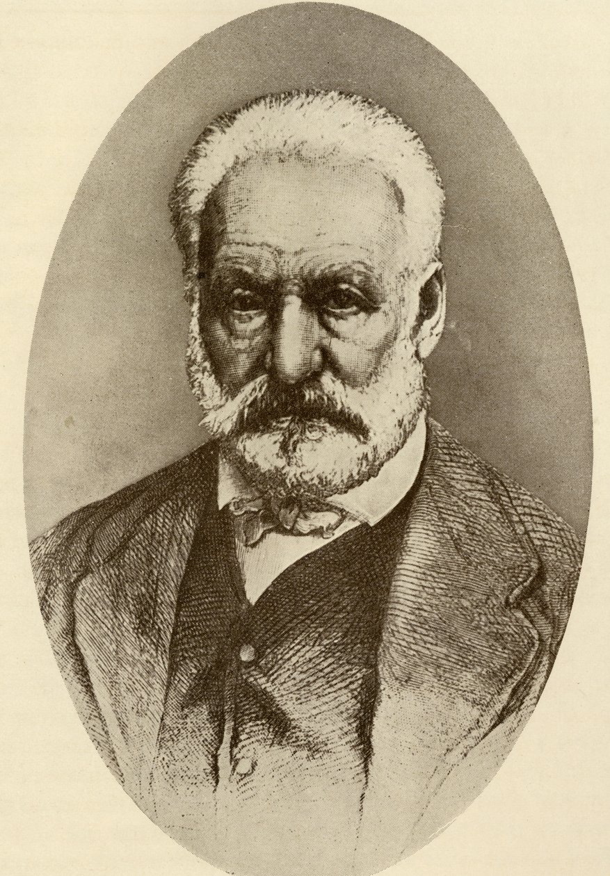Victor Hugo (1802-85) af English School
