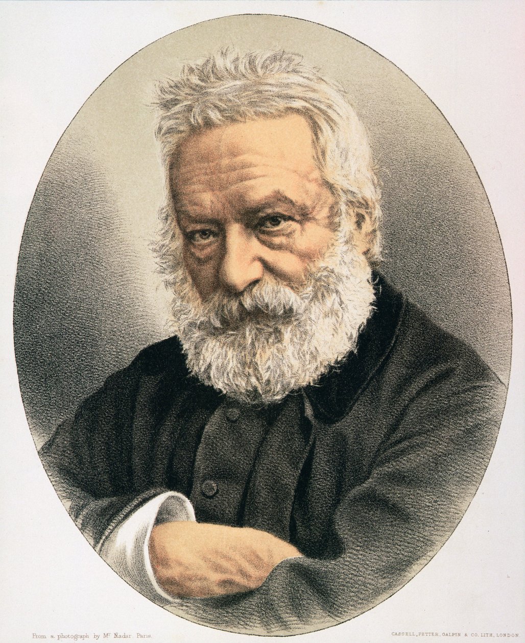 Victor Marie Hugo (1802-85) af English School