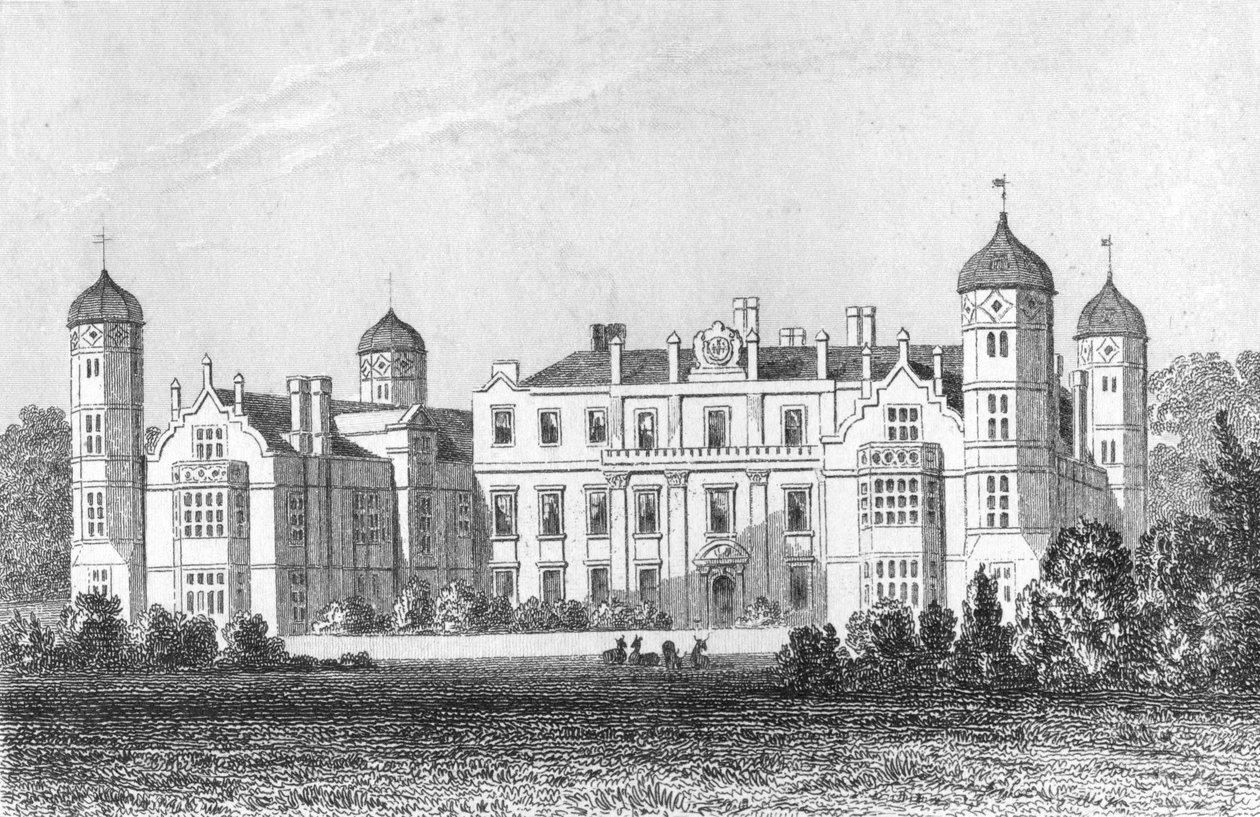 Udsigt over Cobham Hall af English School