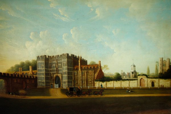 Udsigt over porthuset, St. Osyth