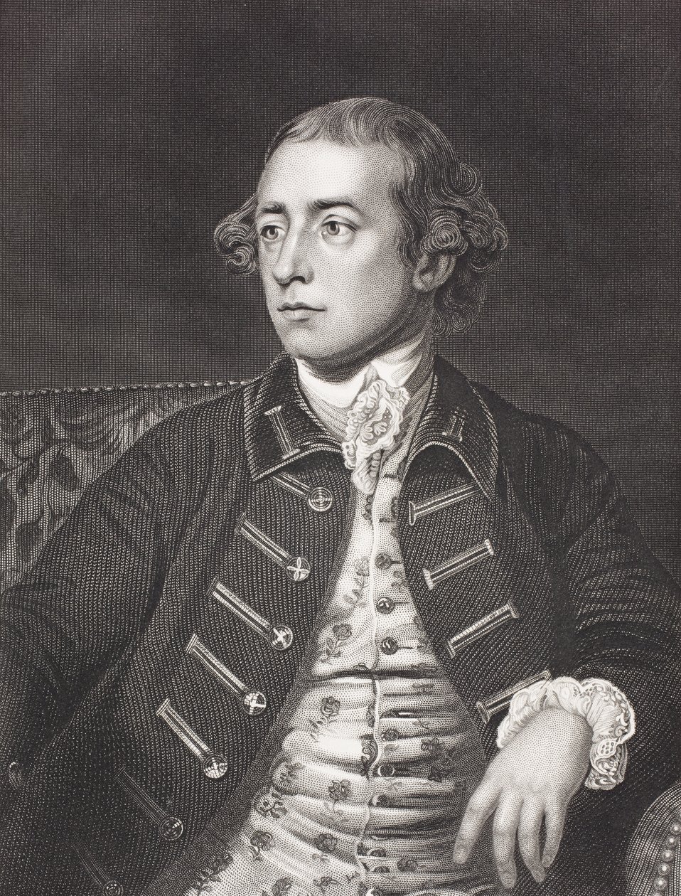 Warren Hastings, fra "Gallery of Historical Portraits", udgivet omkring 1880 af English School