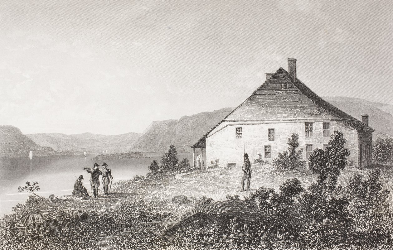 Washingtons hovedkvarter nær Newburgh, fra 