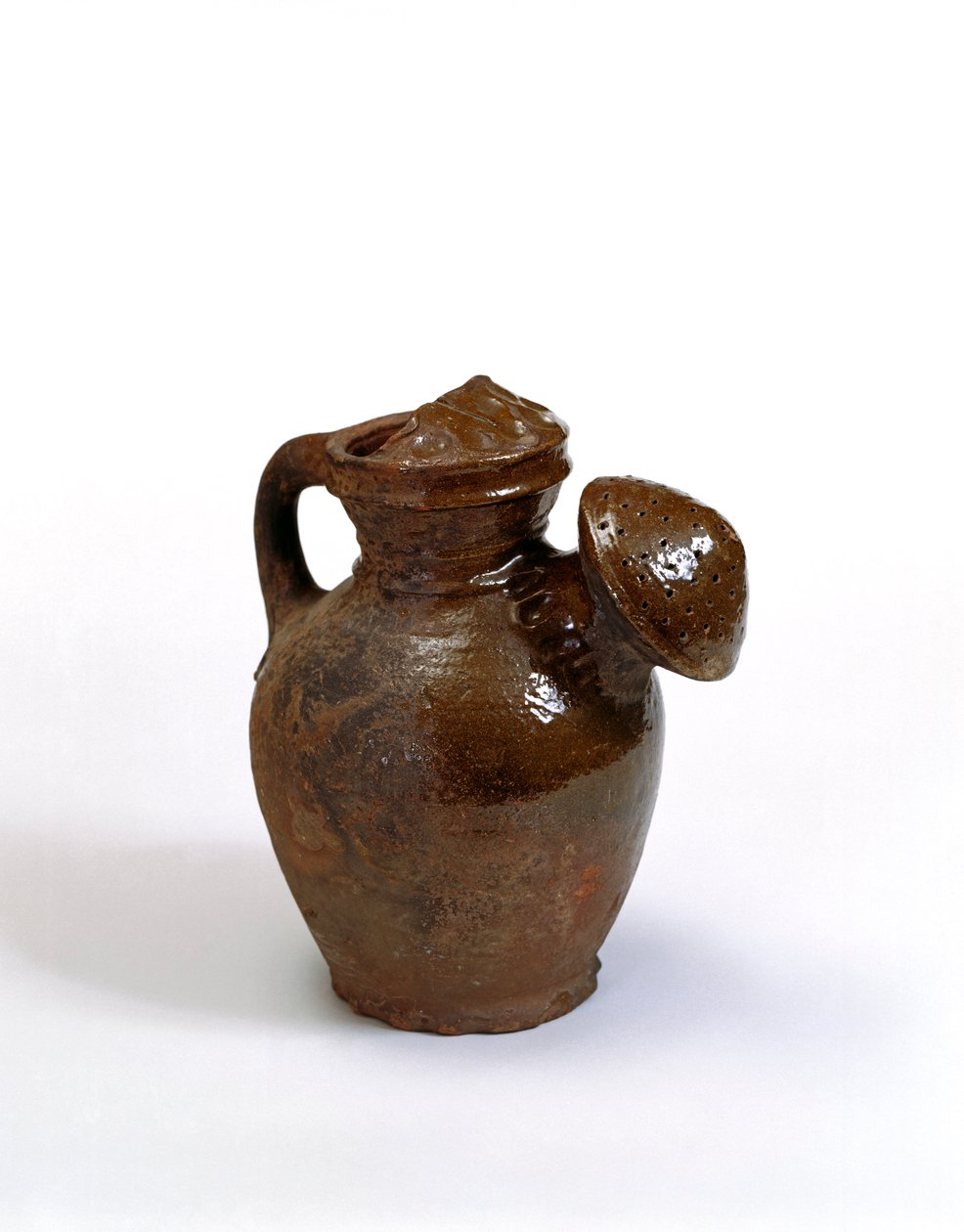 Vandkrukke, ca. 1600 (glaseret fajance) af English School