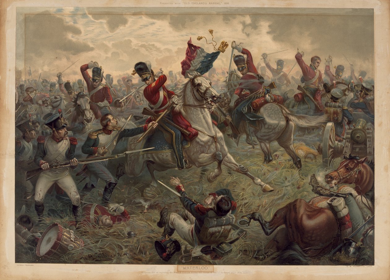 Waterloo, præsenteret med 