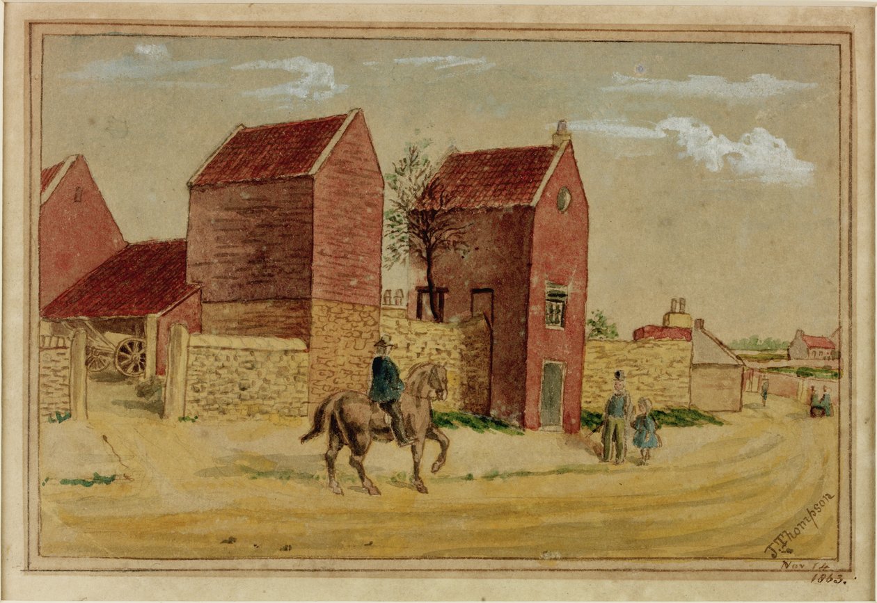 Westoe, 1853 af English School