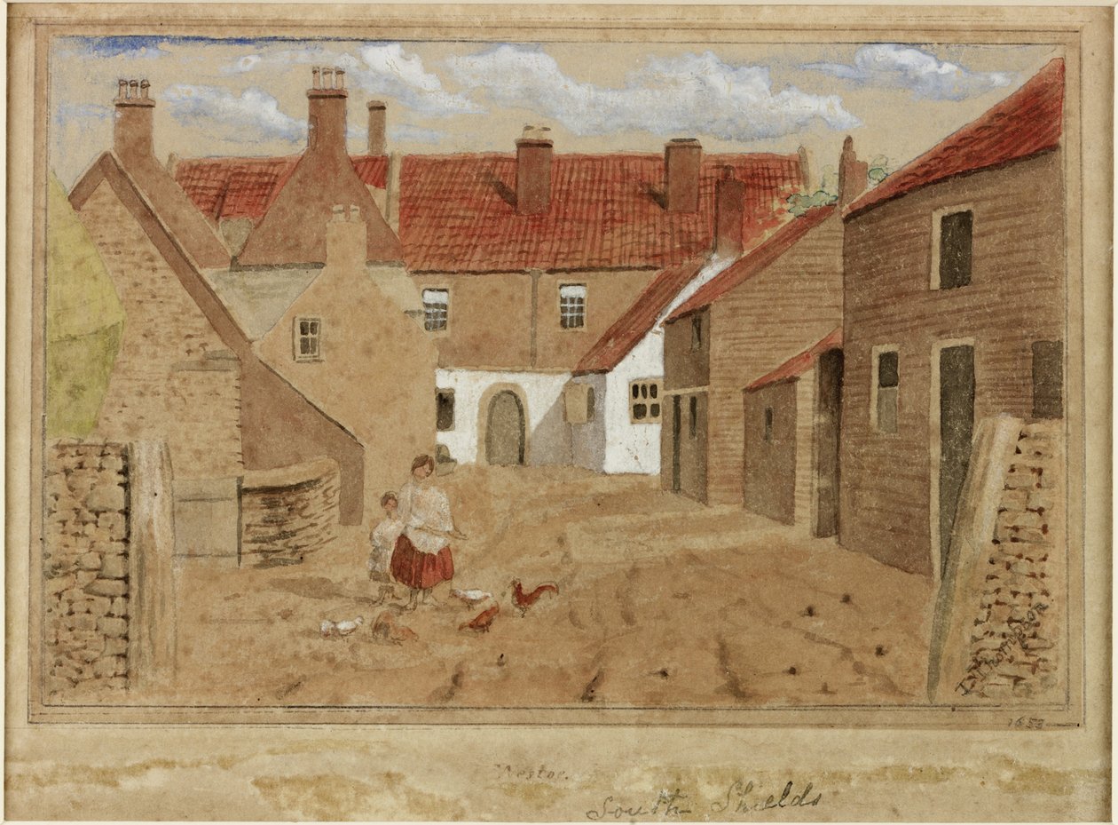 Westoe 1863 af English School