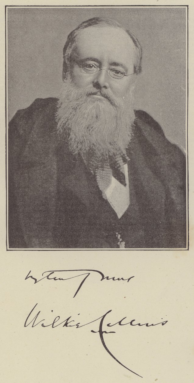 Wilkie Collins (kobberstik) af English School