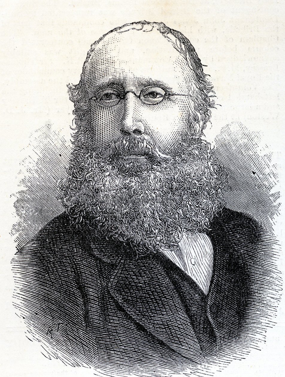 William Bromley-Davenport (1821-1884) fra Illustrated London News 28. juni 1884 af English School