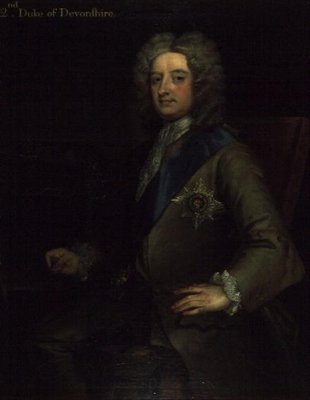 William Cavendish, 2. hertug af Devonshire (olie) af English School