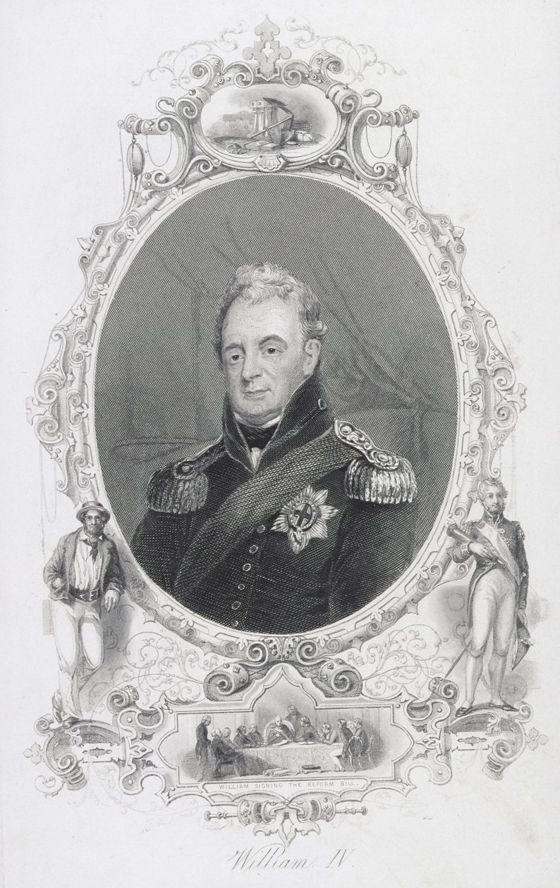 Vilhelm IV (1765-1837) Konge af Storbritannien, Irland og Hannover af English School