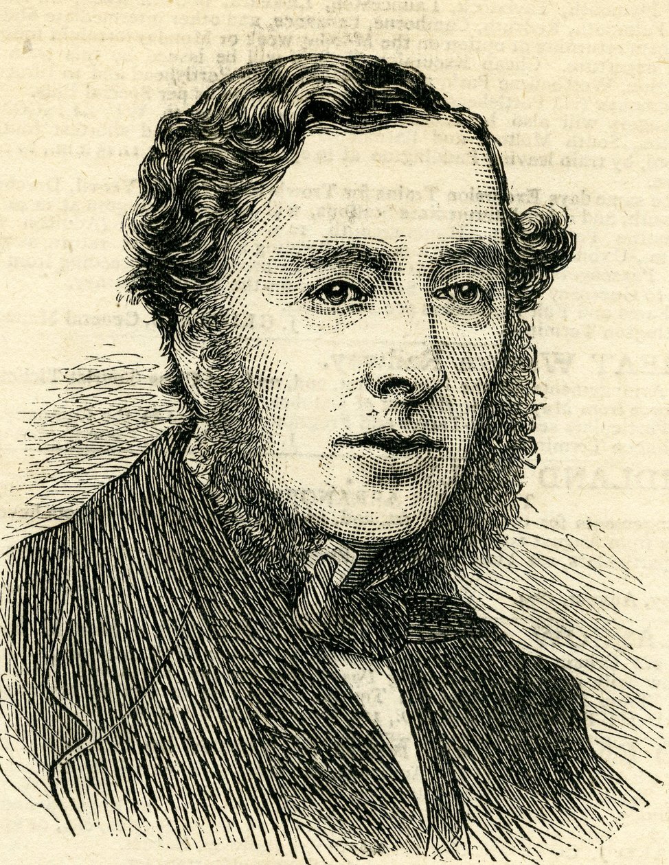 William Richard Annesley, 4. jarl Annesley (1830-74) Illustration fra The Graphic 22. august, 1874 af English School