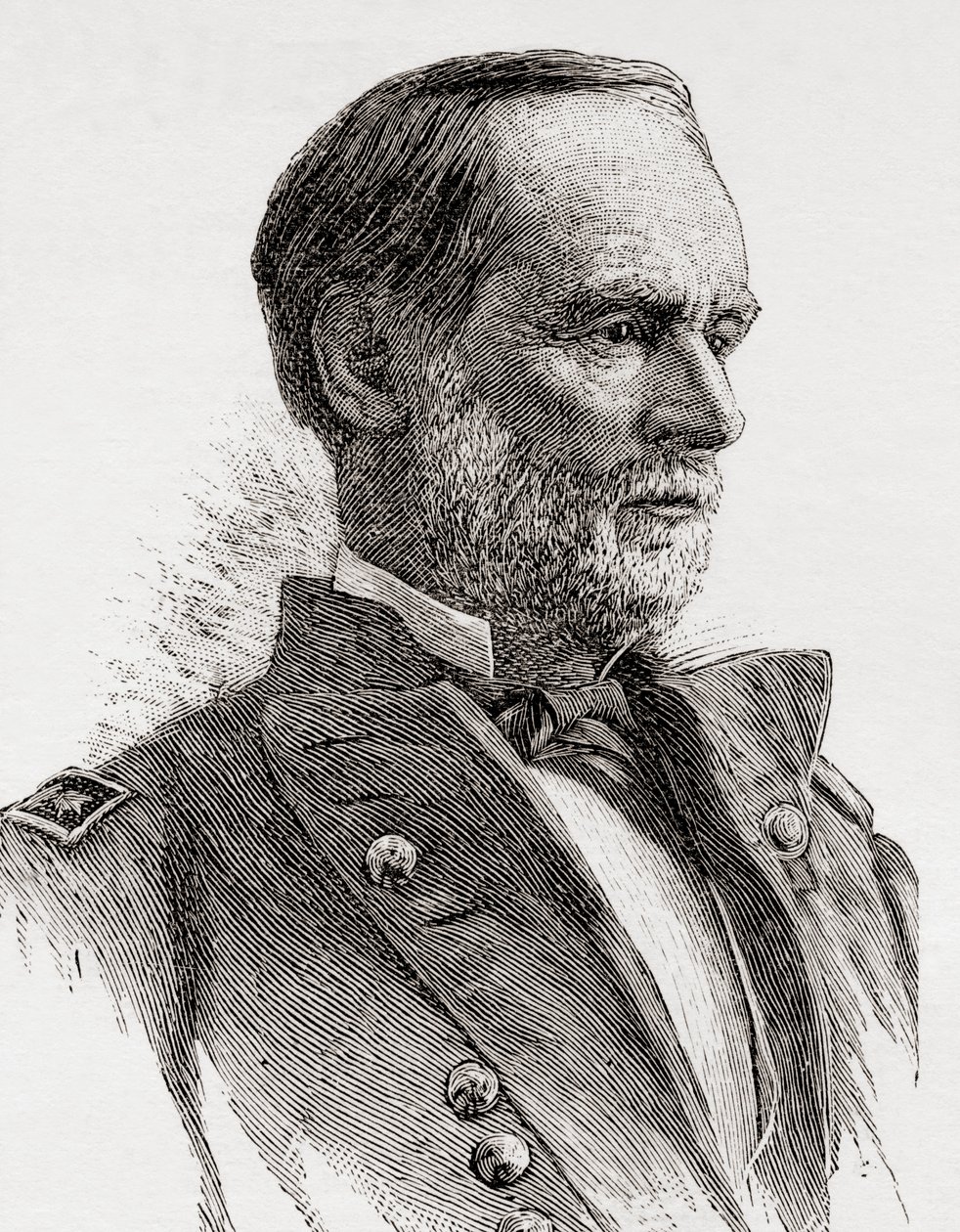 William Tecumseh Sherman af English School