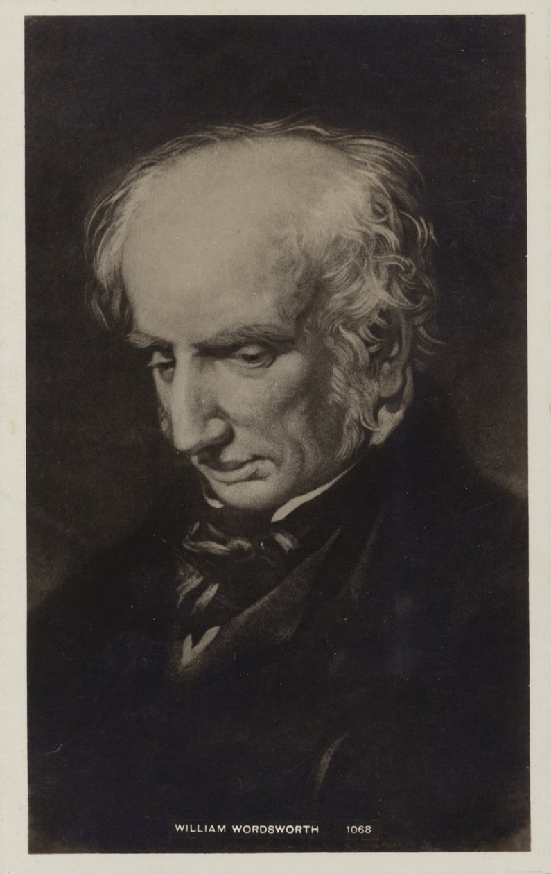 William Wordsworth (1770-1850), engelsk digter (litografi) af English School