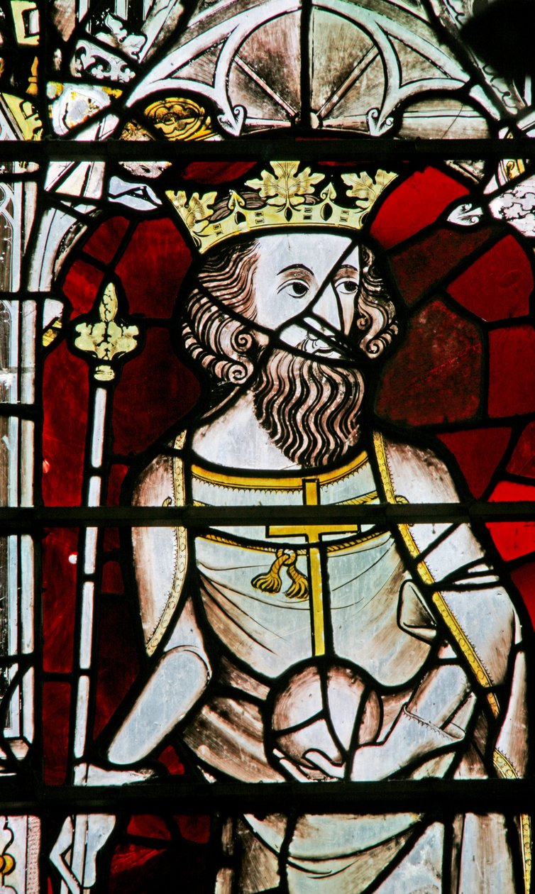 Window Ew forestillende Edward II af English School