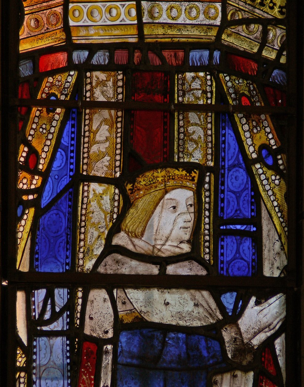 Window Ew skildrer Edward V som prins af English School