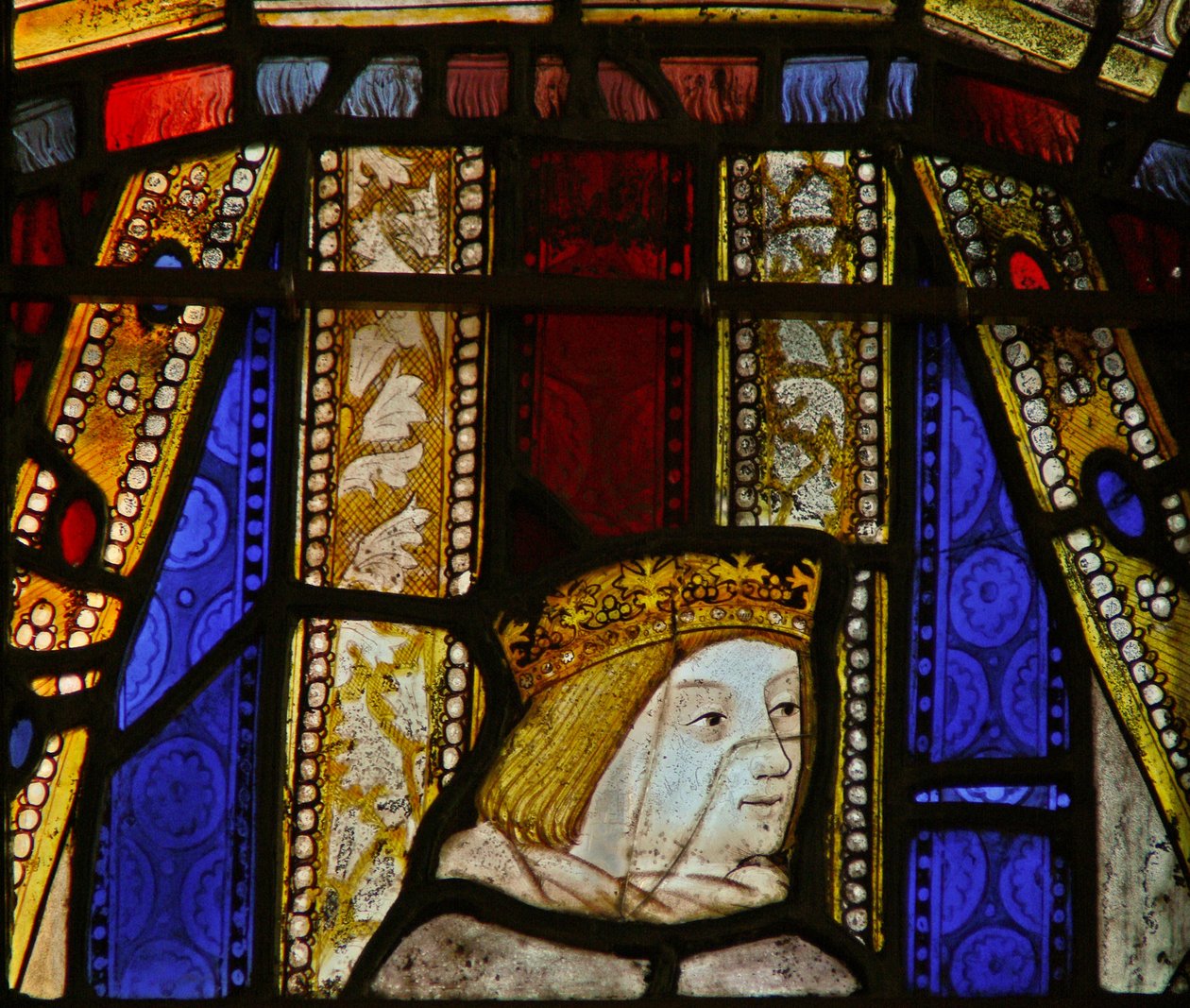 Window Ew skildrer Edward V som prins af English School