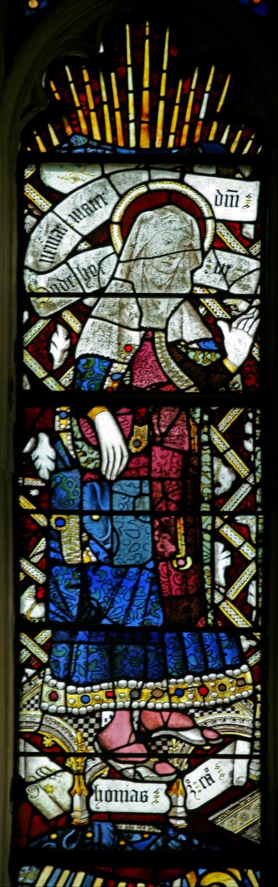 Window Ew, der forestiller St. Elizabeth? af English School
