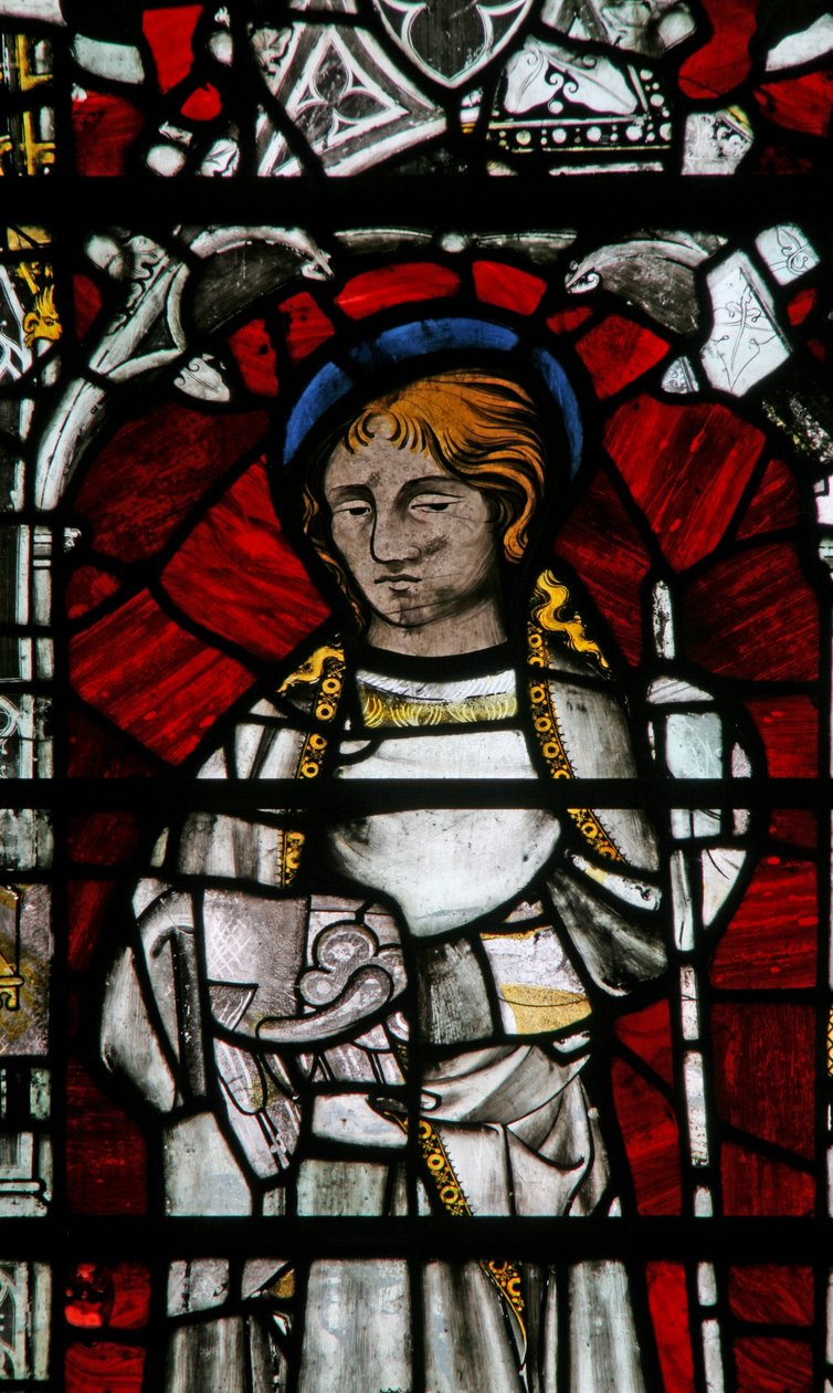 Window Ew forestillende St. Margaret af English School