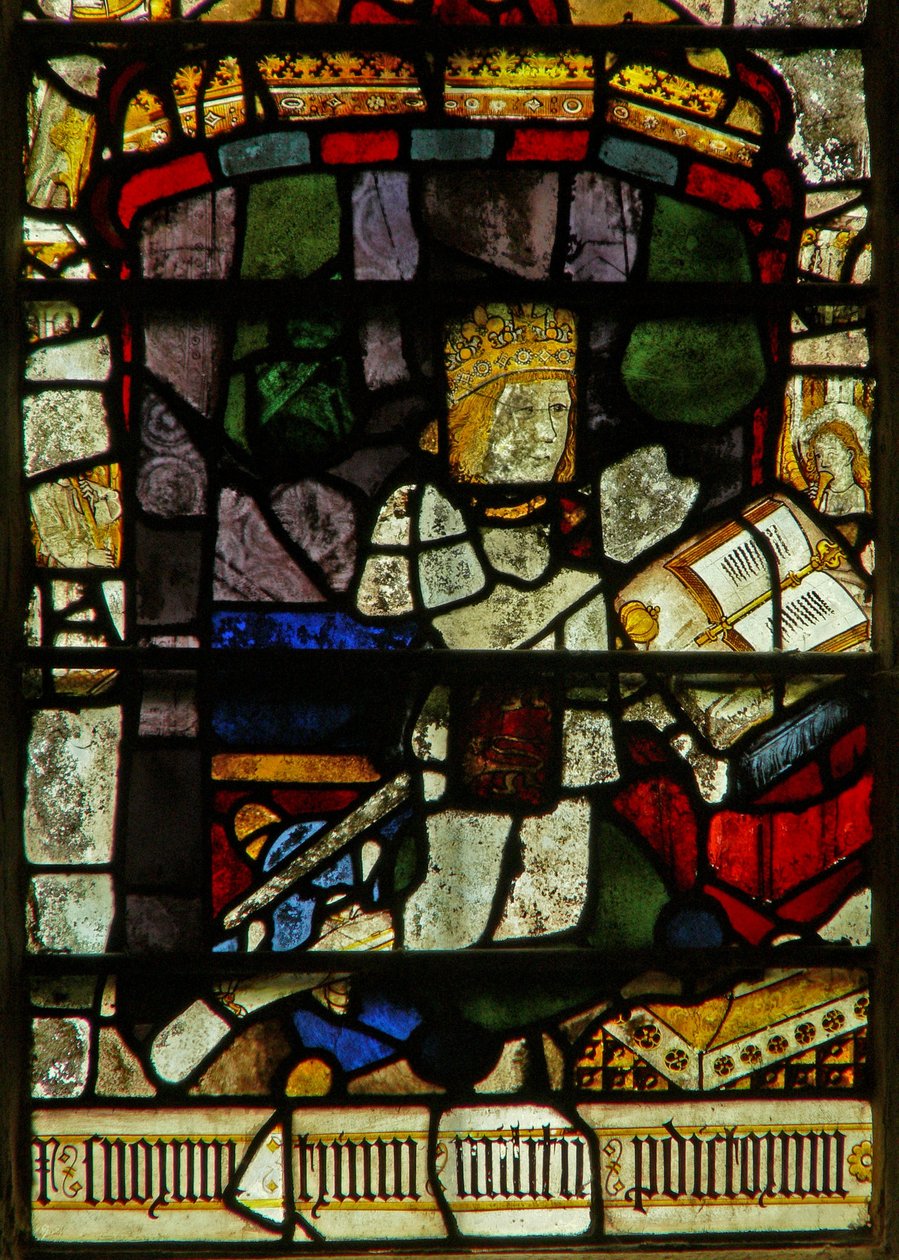 Vindue N5 forestillende Henrik VII af English School
