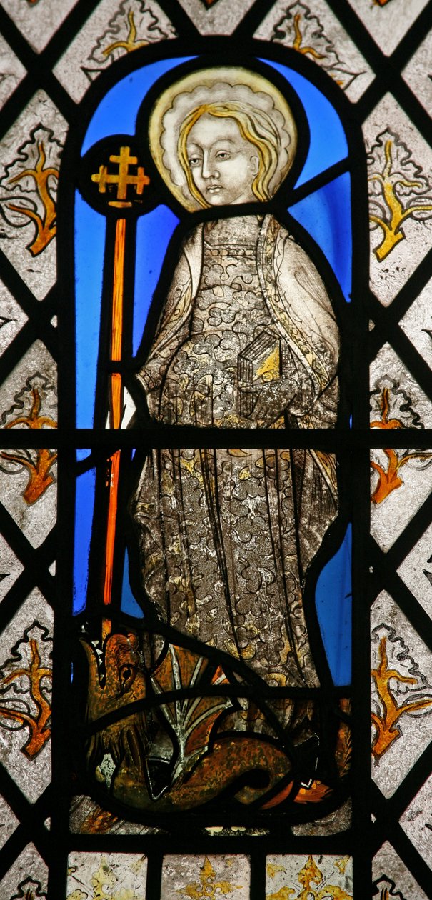 Vindue Na afbilder St. Margaret af English School