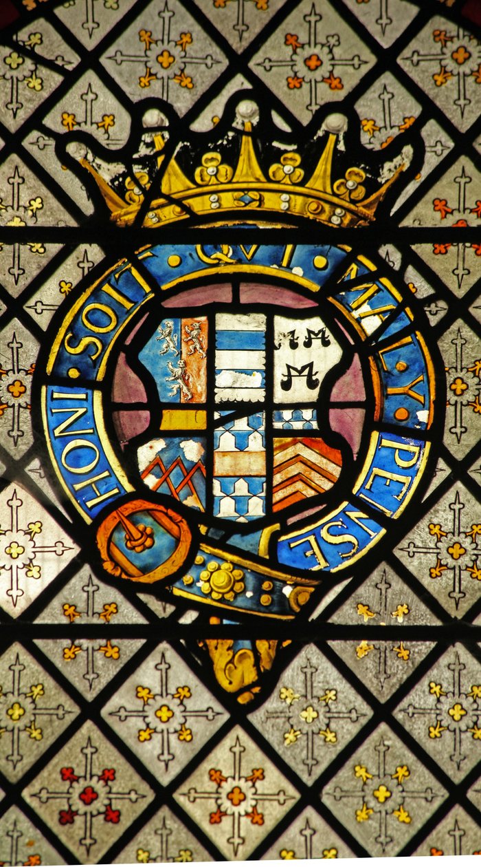 Vindue S2, der viser donorer - Pembroke af English School
