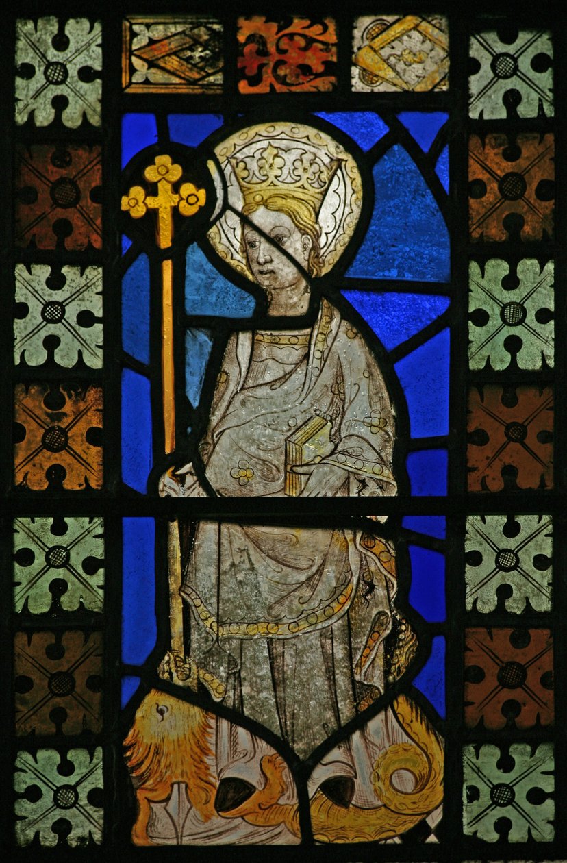 Window Sa, der forestiller St. Margaret af English School