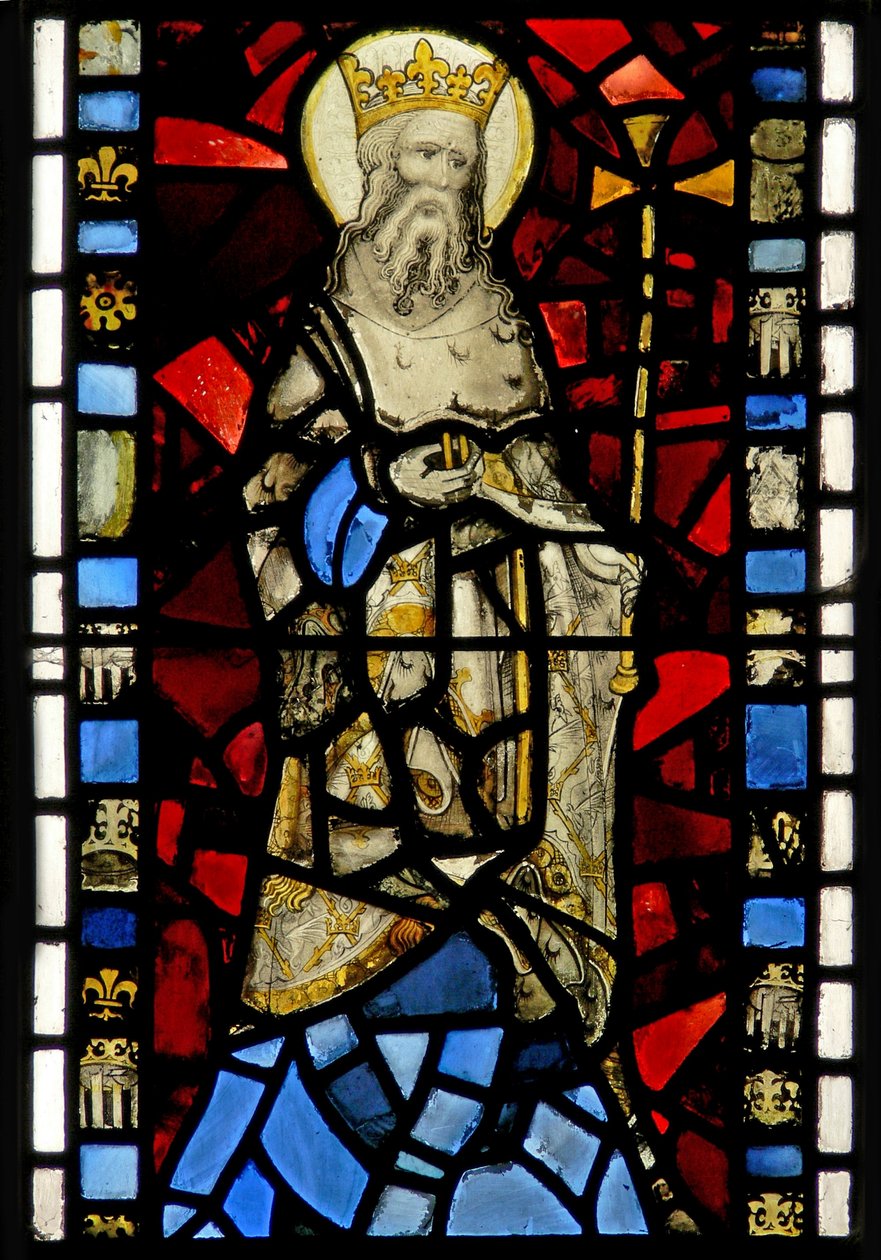 Window Ww, der forestiller St. Edward Bekenderen af English School