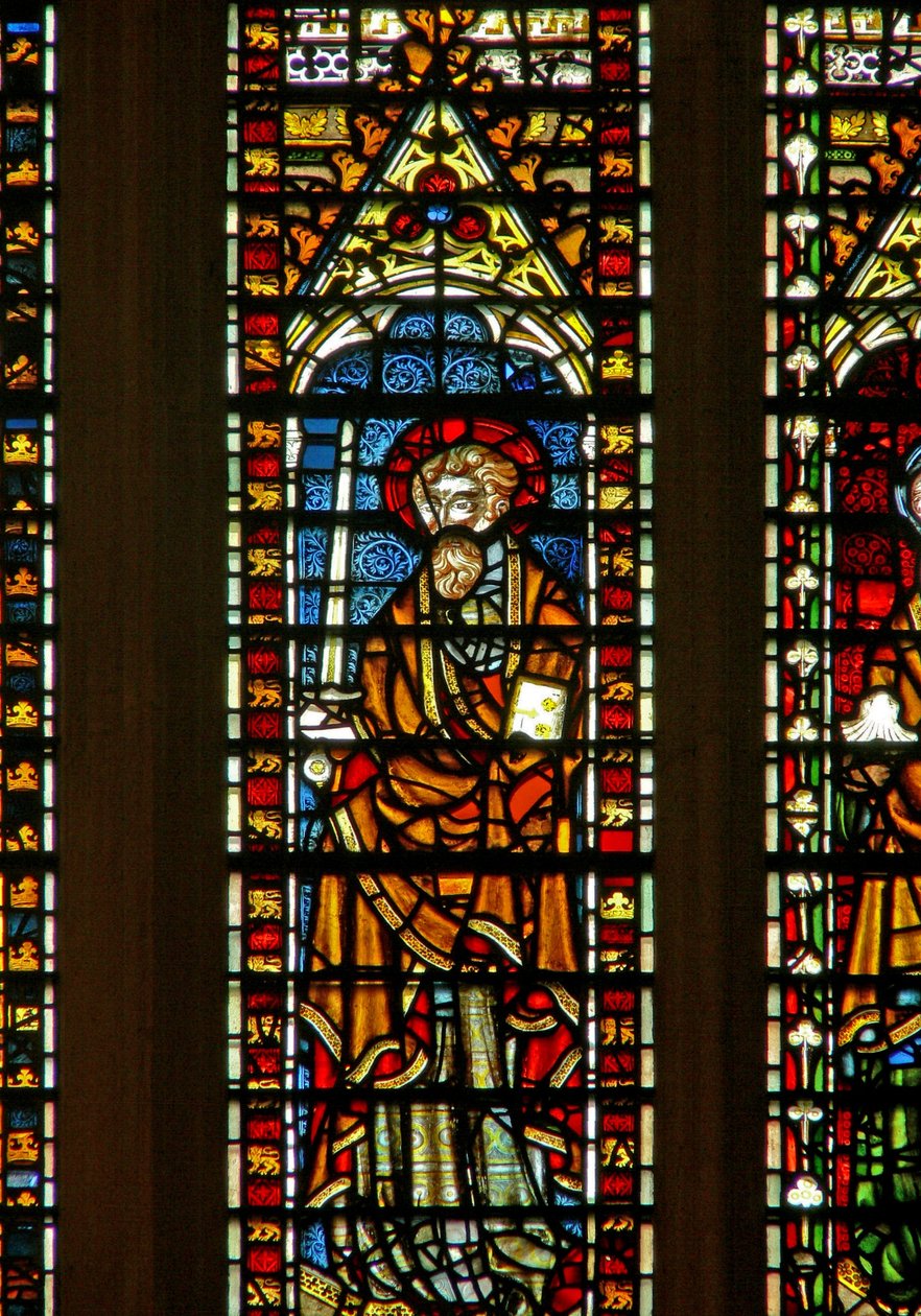 Window Ww, der viser St. Paul? af English School