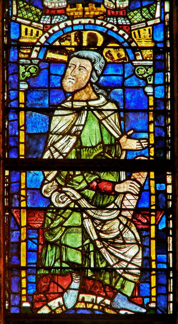 Vindue, der viser en genealogisk figur: Juda af English School