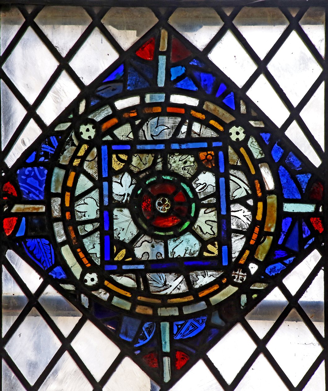 Vindue s4, der viser et nulstillet geometrisk panel af English School