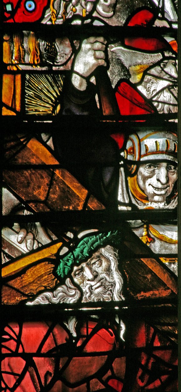 Vindue w13, der viser Via Crucis af English School