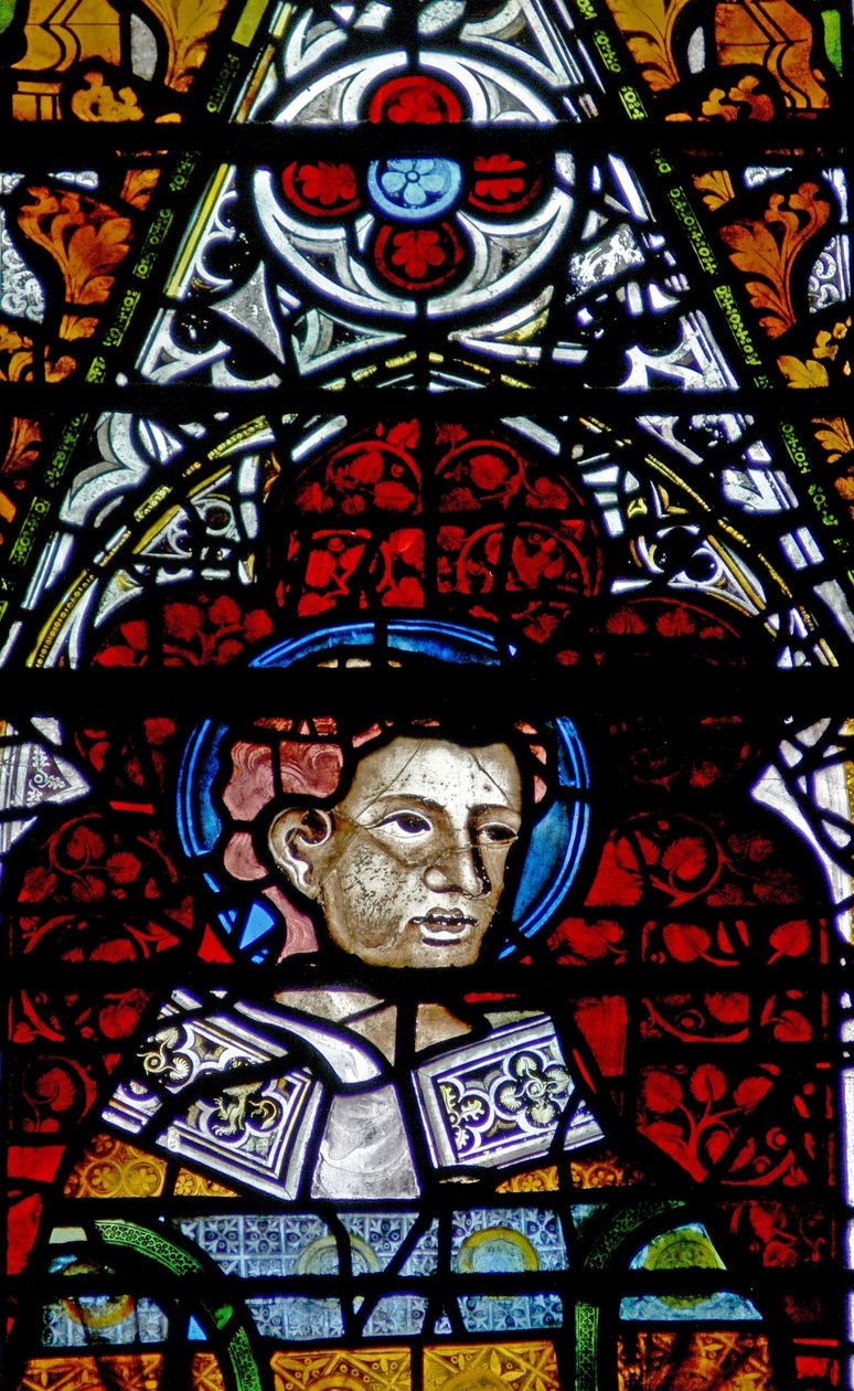 Vindue w2 forestillende St. Vincent af English School
