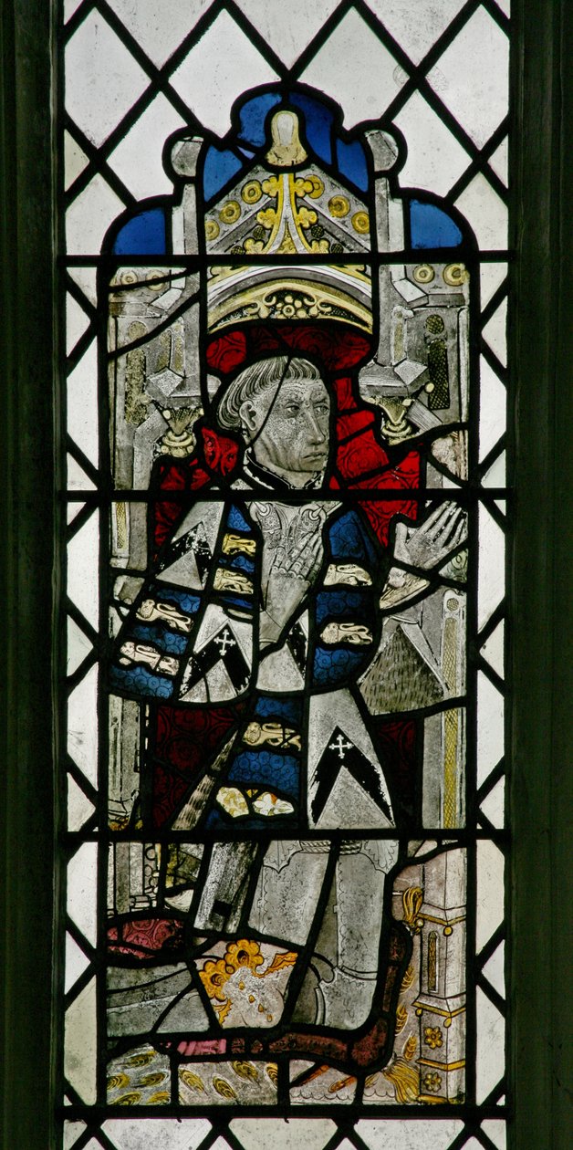 Vindue w7 viser en donor - John Denstone af English School