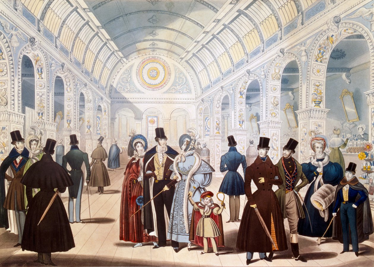 Vintermode fra november 1834 til april 1835, pub. af B Read af English School