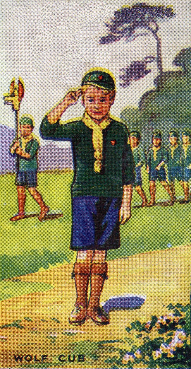 Ulveunge, 1923 af English School