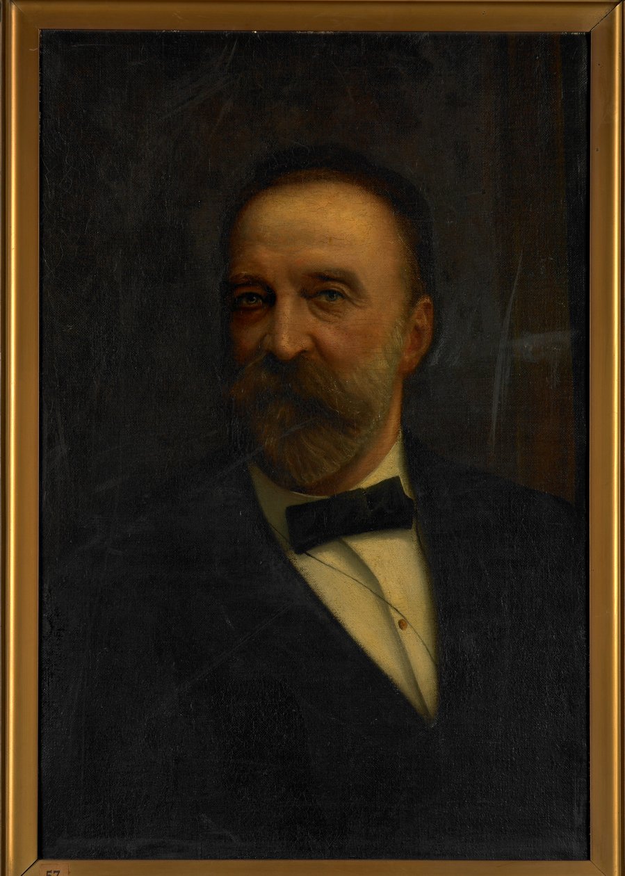Zachariah Charles Pearson, ca. 1849-69 (olie på lærred) af English School