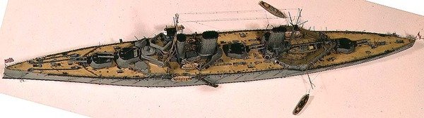 HMS Lion af Norman Ongh (model) af English School English School