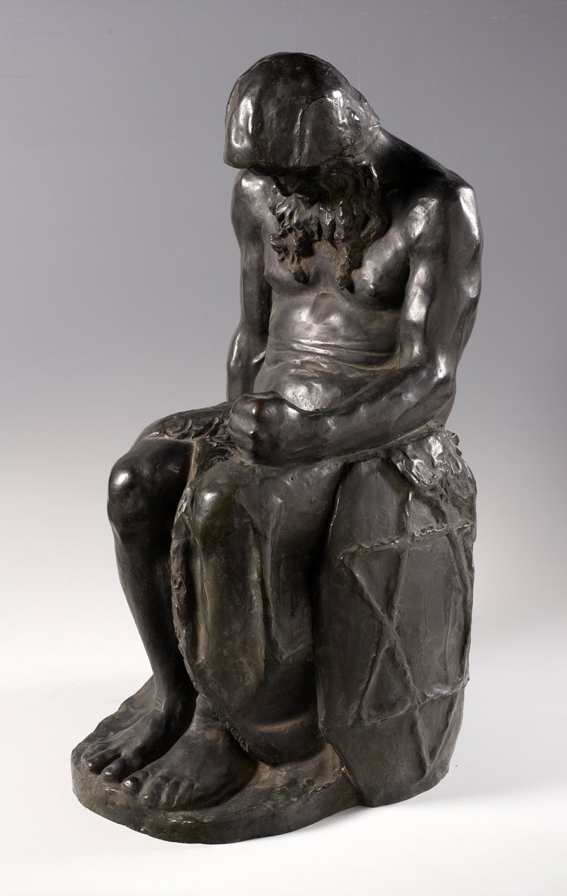 Messias (bronze) af Enoch Henryk Glicenstein