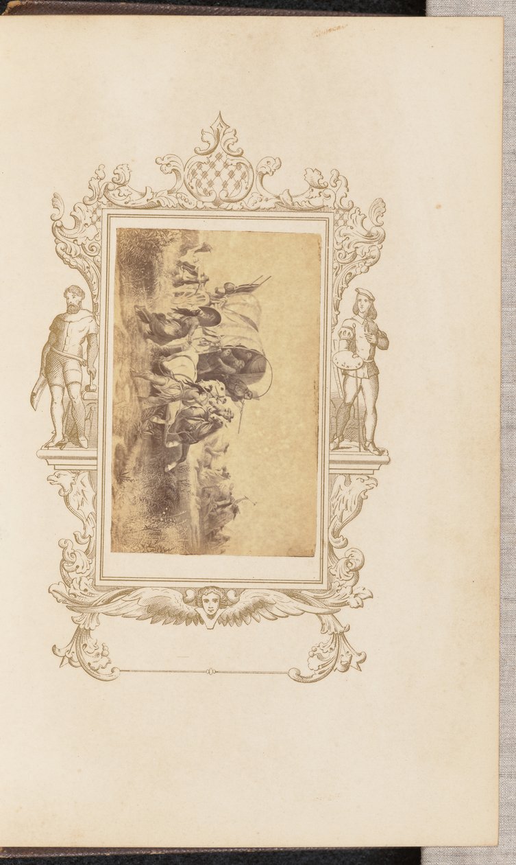 ["Angrebet på et emigranttog" af Charles Ferdinand Wimar]. af Enoch Long