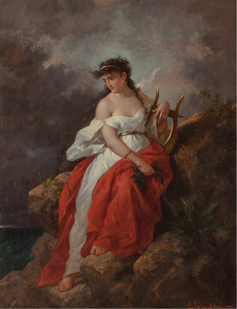 Muse Terpsichore. af Enrico Fanfani
