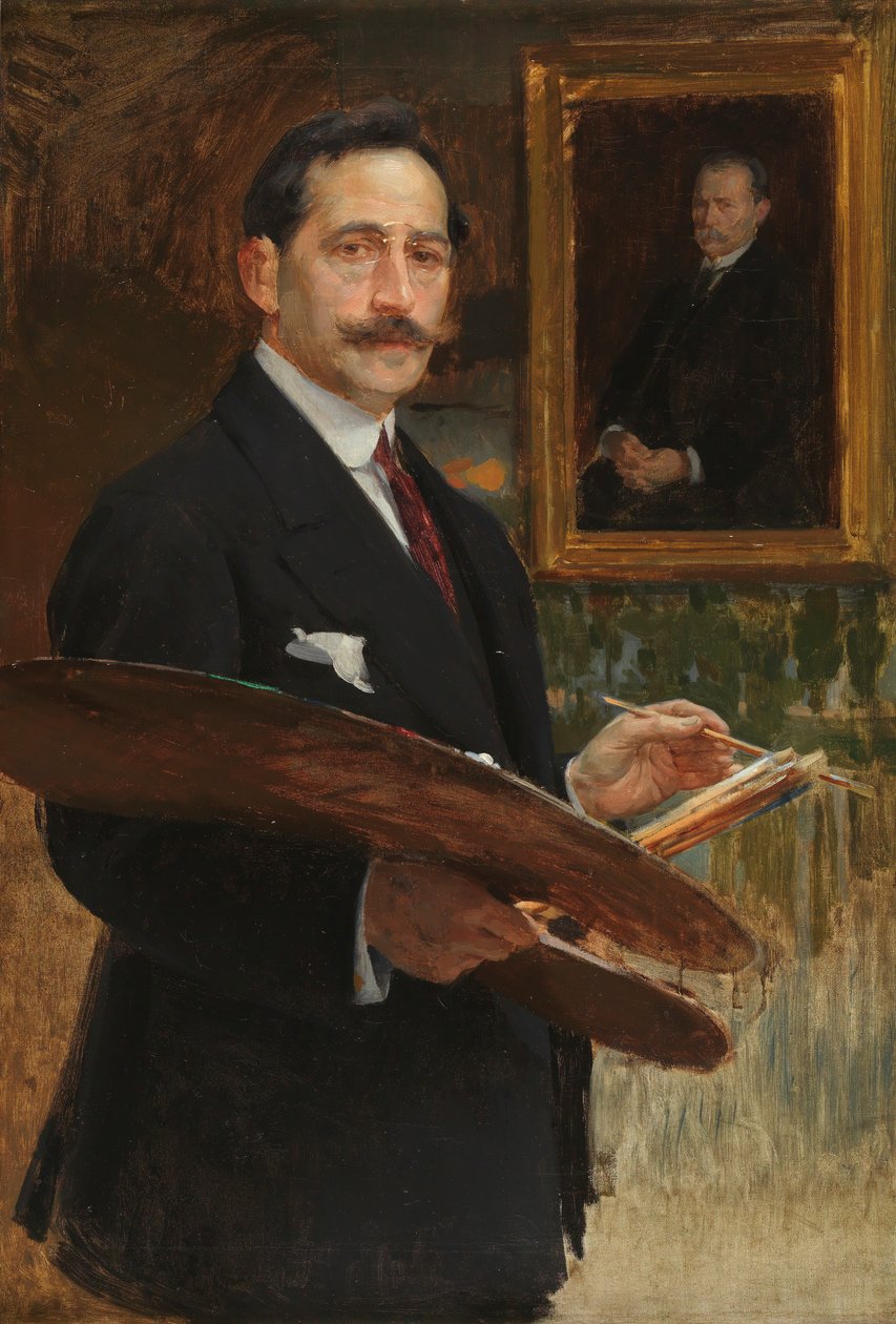 AutoretratoSelvportræt af Enrique Simonet
