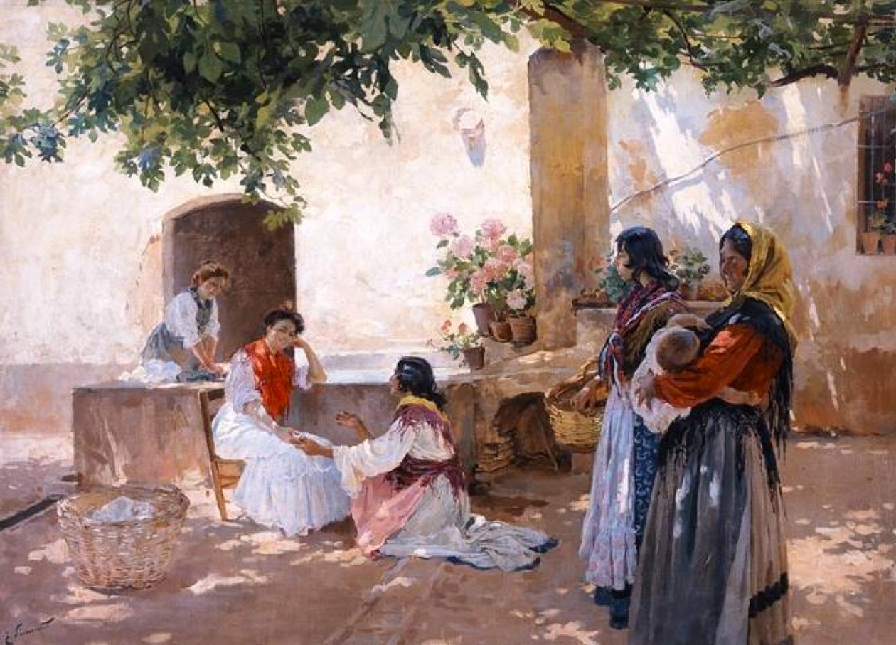 Spåmand af Enrique Simonet