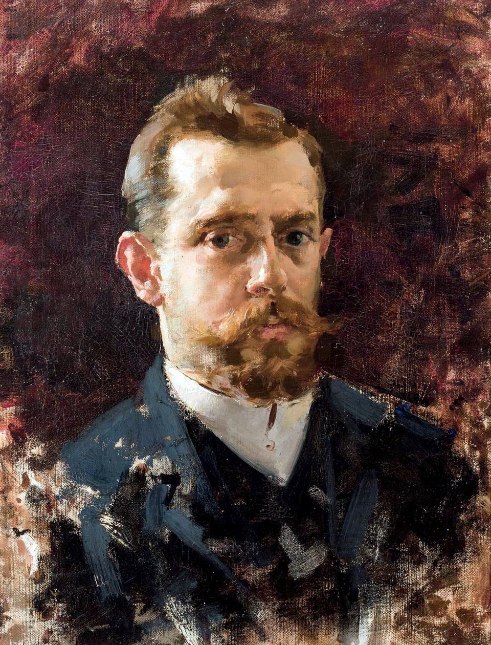 Portræt af Antonio, bror til kunstneren Portræt af Antonio, bror til kunstneren af Enrique Simonet